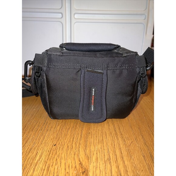 Lowepro Black Travel Shoulder Camera Bag Adjustable Strap Pre-Owned - Picture 8 of 8
